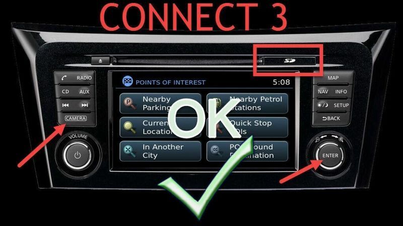 Nissan Connect 3 v7 SD-Karte Europa | Teilenummer: KE288-LCNKEV7 – Bild 2