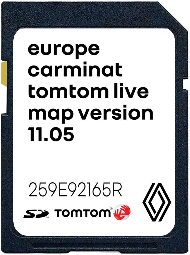 Renault Carminat TomTom Live 11.25 SD-Karte Europa | Teilenummer: 8201753027