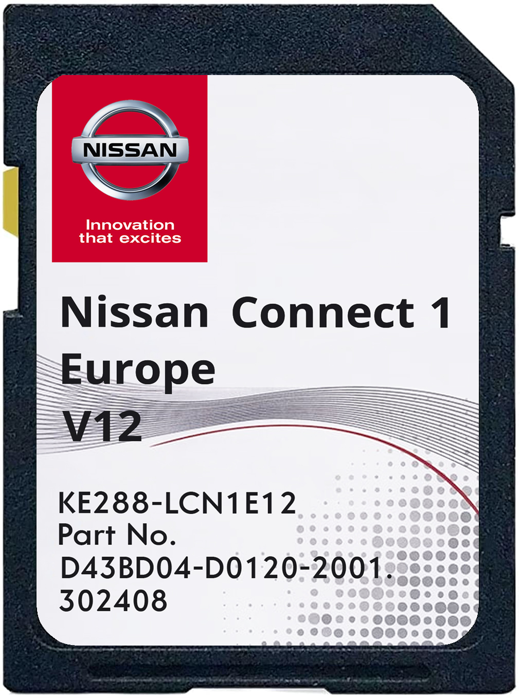 Nissan Connect 1 v12 SD-Karte Europa | Teilenummer: KE288-LCN1E12 – Bild 1
