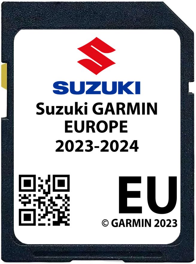 Suzuki Garmin SD Karte Europa 2024